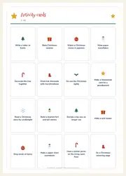 Advent Activity Calendar Cards – 32 Family Christmas Activities – page 2