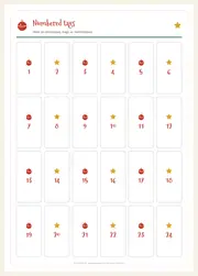 Advent Activity Calendar Cards – 32 Family Christmas Activities – page 5