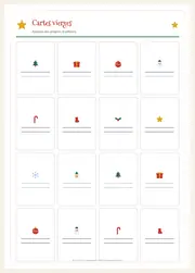 Calendrier de l'Avent d'activités – 32 cartes à imprimer – page 4