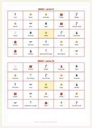 Bingo / loto de Noël à imprimer – 12 cartons illustrés – page 6