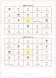 Bingo / loto de Noël à imprimer – 12 cartons illustrés – page 7