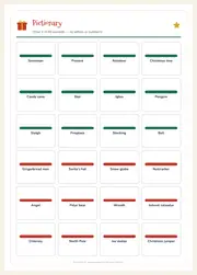 Christmas Charades & Pictionary Cards – 48 Printable Cards – page 3