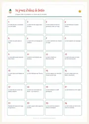 Kit du lutin farceur – 24 idées, lettres d'arrivée et de départ – page 2
