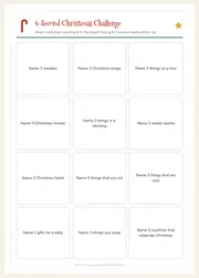 Christmas Party Games Bundle (8 printable games) – page 6