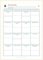 Jeux de Noël à imprimer – Kit de 8 jeux pour la fête – page 2