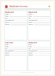Agenda de Noël & budget des fêtes – PDF à imprimer – page 6