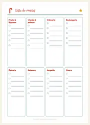 Agenda de Noël & budget des fêtes – PDF à imprimer – page 7