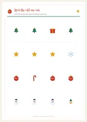 Kids' Christmas Activity Pack – Printable Puzzles, Maze & Colouring (Ages 4–9) – page 8