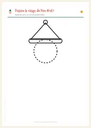 Cahier d'activités de Noël à imprimer – Jeux, labyrinthe et coloriages (4–9 ans) – page 6