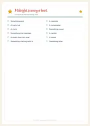 New Year's Eve Party Games – 6 Printable Family Games – page 6