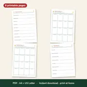 New Year's Eve Party Games – 6 Printable Family Games – Look inside