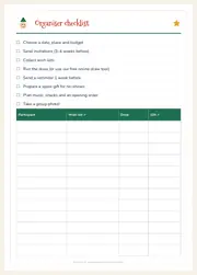 Secret Santa Printable Kit – Invitation, Wish List, Draw Slips, Tags – page 7