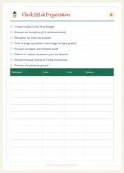 Kit Père Noël secret à imprimer – Invitation, liste, tirage, étiquettes – page 7